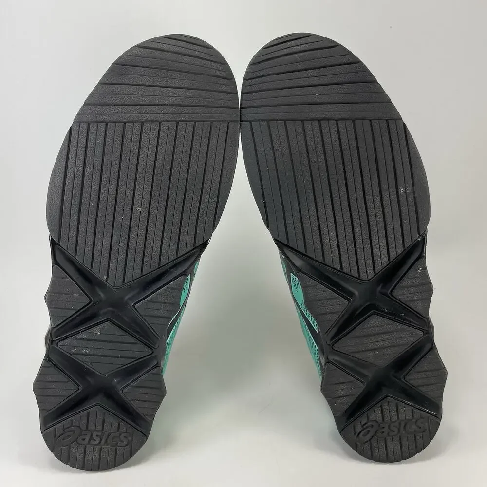 Asics Lift Master Lite Womens 8 S659Y Teal Black Cross Training Lifting Shoes